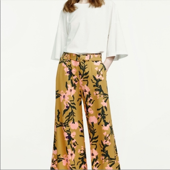 Marimekko for Anthropologie Lici Palazzo Pants EU size 36 - Picture 4 of 10